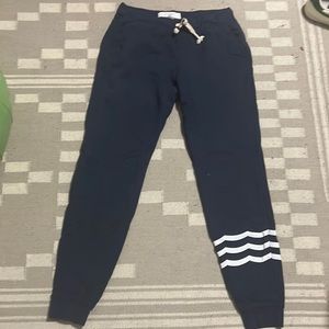 SOL ANGELES Coastal Wave joggers - navy
